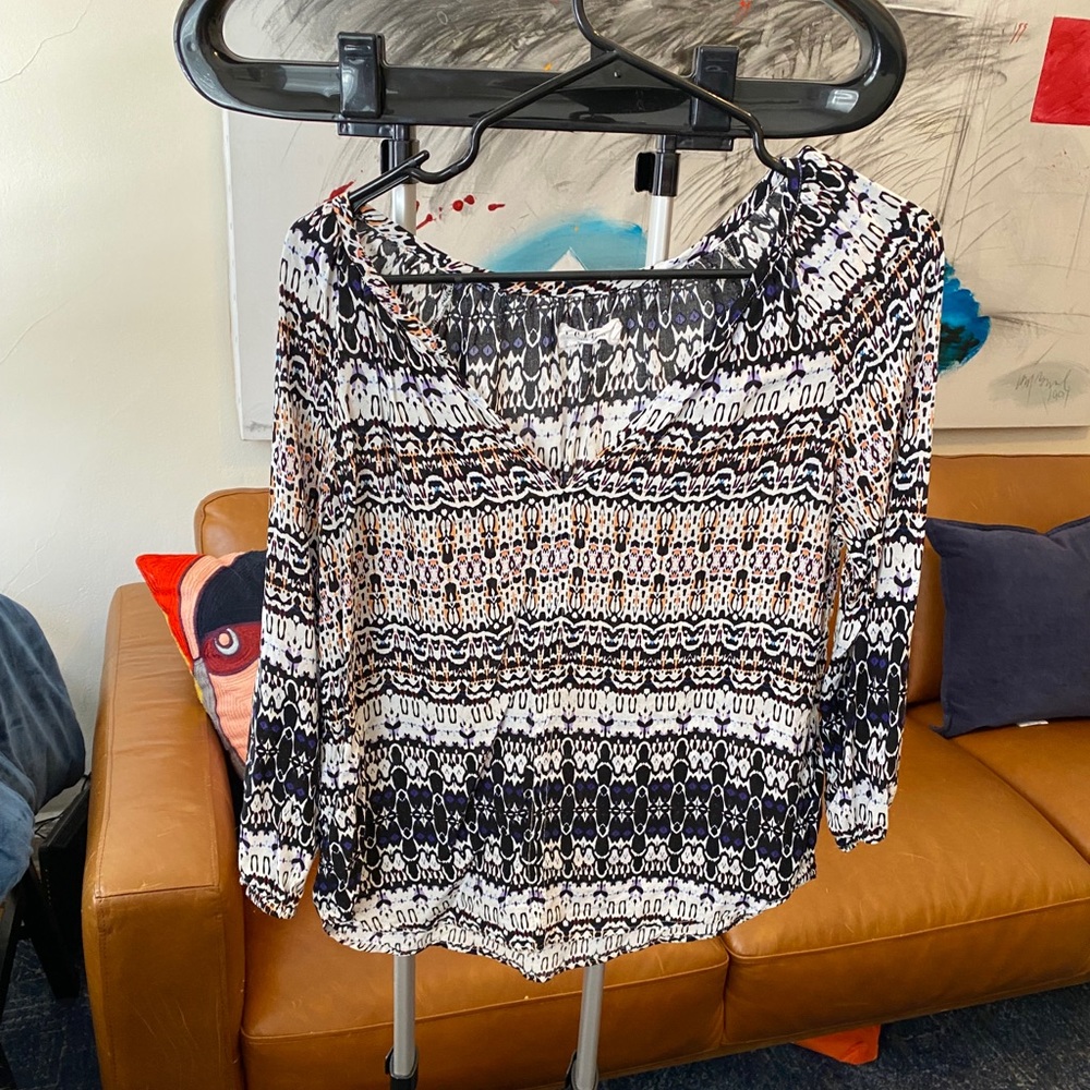 V neck Blouse - Velvet by Graham and Spencer
